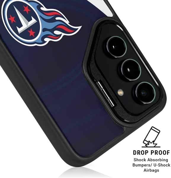 Skinit Kickstand Phone Case Compatible with Galaxy S25 Ultra - Officially Licensed NFL Tennessee Titans Design