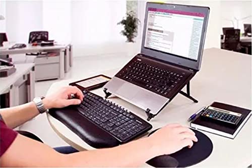 Base Suporte Notebook Regulável Preto Reliza