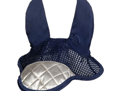 Bonnet anti-mouches pour poney HKM idéal pour les concours en été