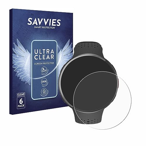 6 Films Protection écran Savvies Pour Aor AR-DV10 - Ultra Transparents, Anti-rayures | Pose Facile Sans Bulles | Made In Germany