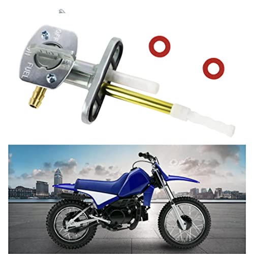 Wai Danie Kraftstoff Benzintank Benzinhahn Schalter Kompatibel mit Yamaha Blaster 200 YFS200 XT600 350 TTR250 230 125 TTR225 WR250F WR400F WR450F YFM350 YFM600 YFM660 TTR230 ATV Quad Go Kart Pit Bike