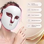 FSA Eligible LED Face Mask Light Therapy,Red Blue Light Therapy for Face Wrinkles Acne Reduction,Rechargeable Home Beauty LED Mask with 4 Color - Image 2