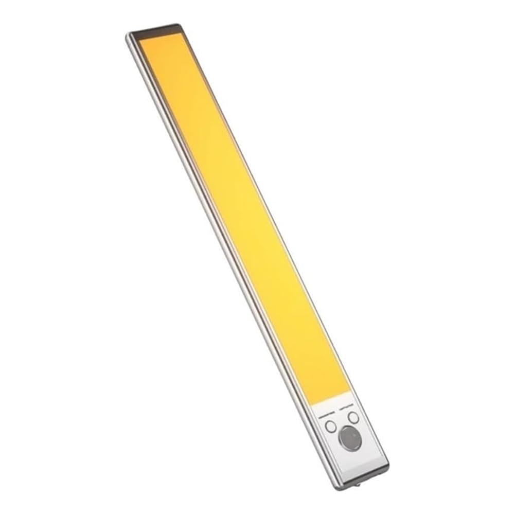 IJSDNVJNDX Magnetic Motion Sensor Led Light Under Cabinet Light 24CM Smart Rechargeable Human Body Sensor Cordless Dimmable