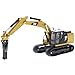 Diecast Masters 1/64 Caterpillar CAT 320F L Hydraulic Excavator with 5 Work Tools 85636