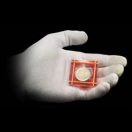 Close Up Crystal Coin Case Trick