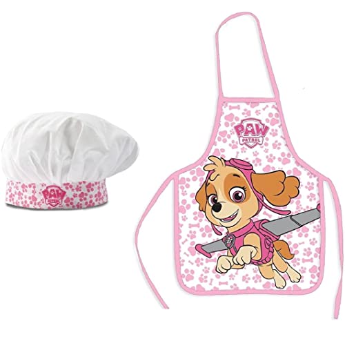 Skye - Set mini cuoco con grembiule e cappello da