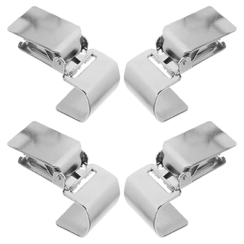 Clips de acero inoxidable para organizar alfombras en casa y colgar cortinas de hotel 2