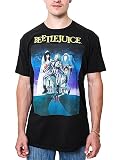 BEETLEJUICE Movie Poster Cover Mens Adult T-Shirt(LG, Black)
