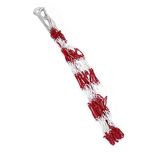 Pegcduu Large Sports Ball Hoop Mesh Net 10 Balls Mesh Net Carry Net Bag for Basketball Football