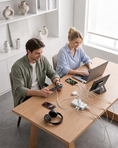 Image of BESTEK 220V to 110V Converter, 300W AC Voltage Converter US to Europe with 2 USB-C (PD20w), Step Down Power Converter for European Travel, (EU /UK /AU /JP /India /South Africa 5 Universal Plug Adapter)