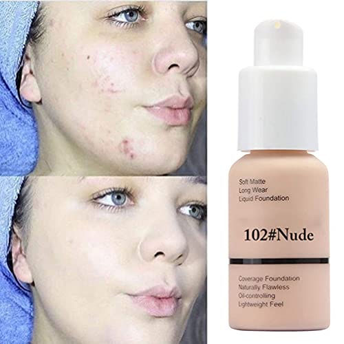Firstfly 8510 2 Colors Matte Liquid Full Coverage Foundation thumb #2