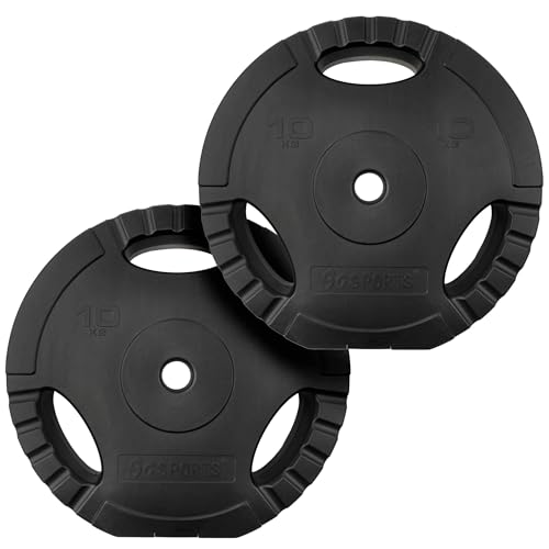 ScSPORTS® Hantelscheiben - 2er Set (1,25/2,5/5/10/15kg), Ø 30/31mm,...