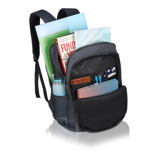 Image of Priority 38 L Solid College|Laptop|Travel Backpack For Boys & Girls | Office Bag For Men & Women | Casual Lightweight Bags For Unisex (19 Inch|Large | Black) - INV22188 P