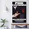 PinkPantheress Heaven Knows Print Album Cover Signed Limited , Music Album Cover ,Pop Hip Hop Rap Singer Star Music Poster Aesthetic Canvas Wall Art for Girl And Boy Teens Dorm Decor 12x18inch(30x45cm #4