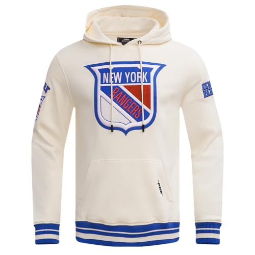 Image of Pro Standard Men's NHL Retro Classics Brushed Back French Terry Pull Over Hoodie