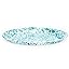 Turquoise/White Splatter