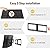 Mounting Dream UL Listed Advanced Tilt TV Wall Mount for Most 42-90 Inch TVs, TV Bracket with Full Tilt Extension up to 7", Fits 16", 18", 24" Studs, Max VESA 600x400mm and 120LBS MD2104