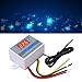 Digital Temperature Controller ABS Thermostat Switch 10A -50~110℃ Thermostat with Probe for Industrial Control Equipment Air Conditioning Systems (110-220V)