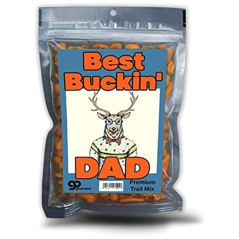 Best Buckin Dad Trail Mix - Spicy Nut Snacks for Hunting Cover