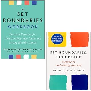 Set Boundaries, Find Peace, The Set Boundaries Workbook 2 Books Collection Set By Nedra Glover Tawwab