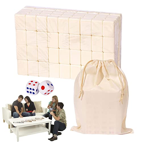 Mini mahjong kit de jeu chinois léger pour éviter les bagages lourds