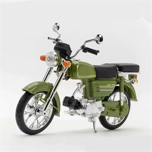 Moto JiaLing JH-70 1/10 jouet miniature en alliage avec sons et lumières