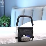 Fanwer Bed Rail for Seniors,Bed Assist Rails with Easy disassemble and use,Wide Handle up to 13.8', Bed Pull up Assist for Elderly