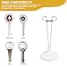 MingQiEven Lightstick Stand 2 Pack White Holder for Official Lightsticks Fits Complicable with Stray Kids|Enhypen|Ateez|Twice|Kpop