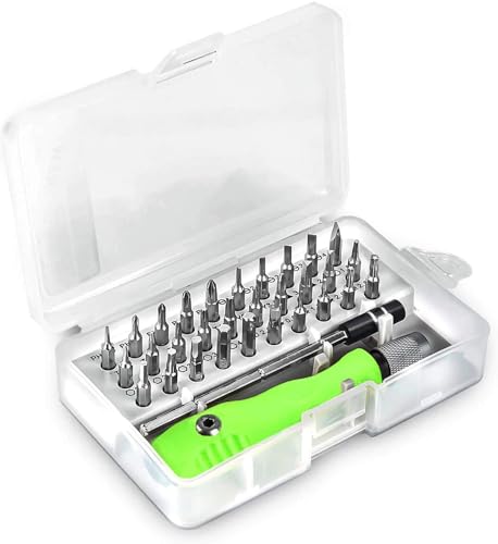 Image of 32 in 1 Interchangeble Multipurpose Mini Screwdriver Set Magnetic Slot Wrench Bits Repair Tools Kit Set Combination Screwdriver Set for Home Appliance,Laptop,Mobile,Computer