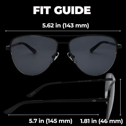 Image of grinderPUNCH Polarized Aviator Sunglasses Men Women 70s Retro Costume UV400 | Polarized UV400 Aviator, 70s Retro Gold Metal Frame, Classic Pilot Style, Costume and Fashion, for Men and Women