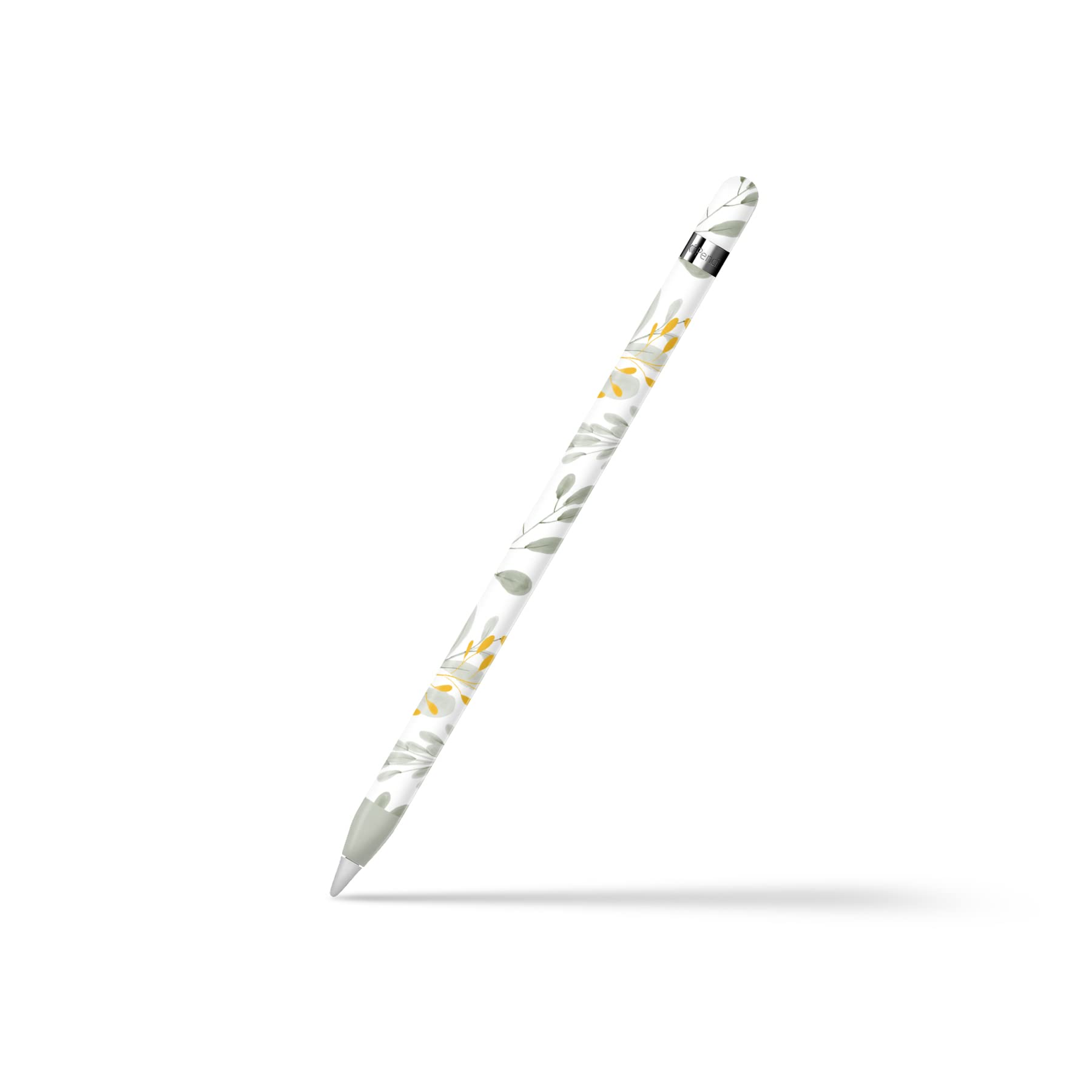 TACKY DESIGN Watercolor Leaf Skin Compatible with Apple Pencil Skin- Vinyl 3m, Gold Leaves Foliage Pencil Sticker, Apple Pencil Cover Full wrap (1st Generation)-image-37