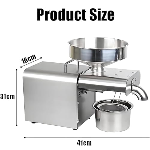 Extractor automático de aceite para evitar grasas refinadas 3