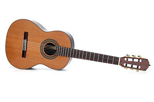 Antonio Giuliani Classical Rosewood Guitar Outfit (Clear) (CL-6) - Acoustic Guitar with Case and Accessories By Kennedy Violins