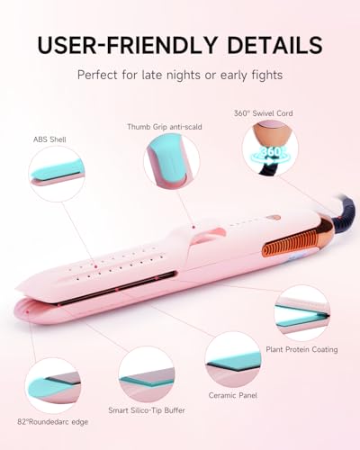 360° Airflow Styler 2-en-1 Plancha y Rizador de Pelo miniatura 6