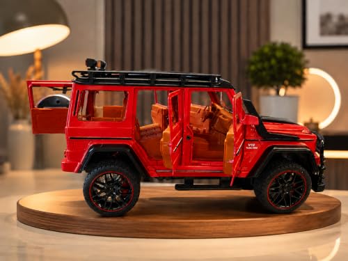 Image of High Speed G-Wagon RC Remote Control Racing Car for Kids | Rechargeable Sports Drift Car Toy for Boys & Girls | Indoor Outdoor Racing Vehicle (red)