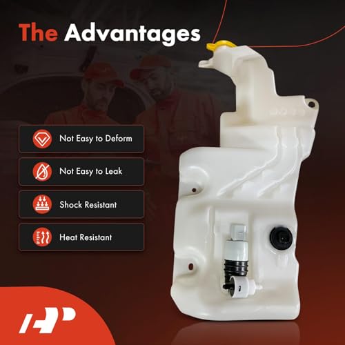 A-Premium Windshield Washer Reservoir Tank Assembly by A-Premium - Used condition - Image 3