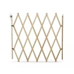 Bettacare Expandable Pet Barrier, 60cm - 108cm, Natural, Wood, Retractable Dog Safety Gate, Barrier for Puppy and Dog