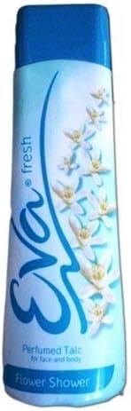 Eva Fresh Perfumed Talc Flower Shower, 400G