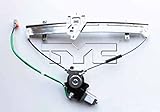 TYC 660105 Honda Civic Front Passenger Side Replacement Power Window Regulator Assembly with Motor