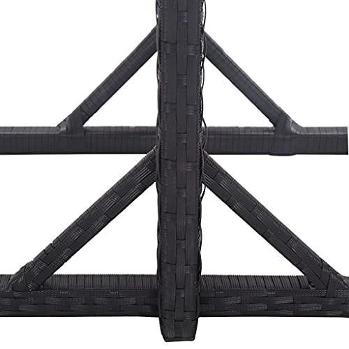 Mesa de terraza resistente con placa de vidrio y fácil limpieza 6