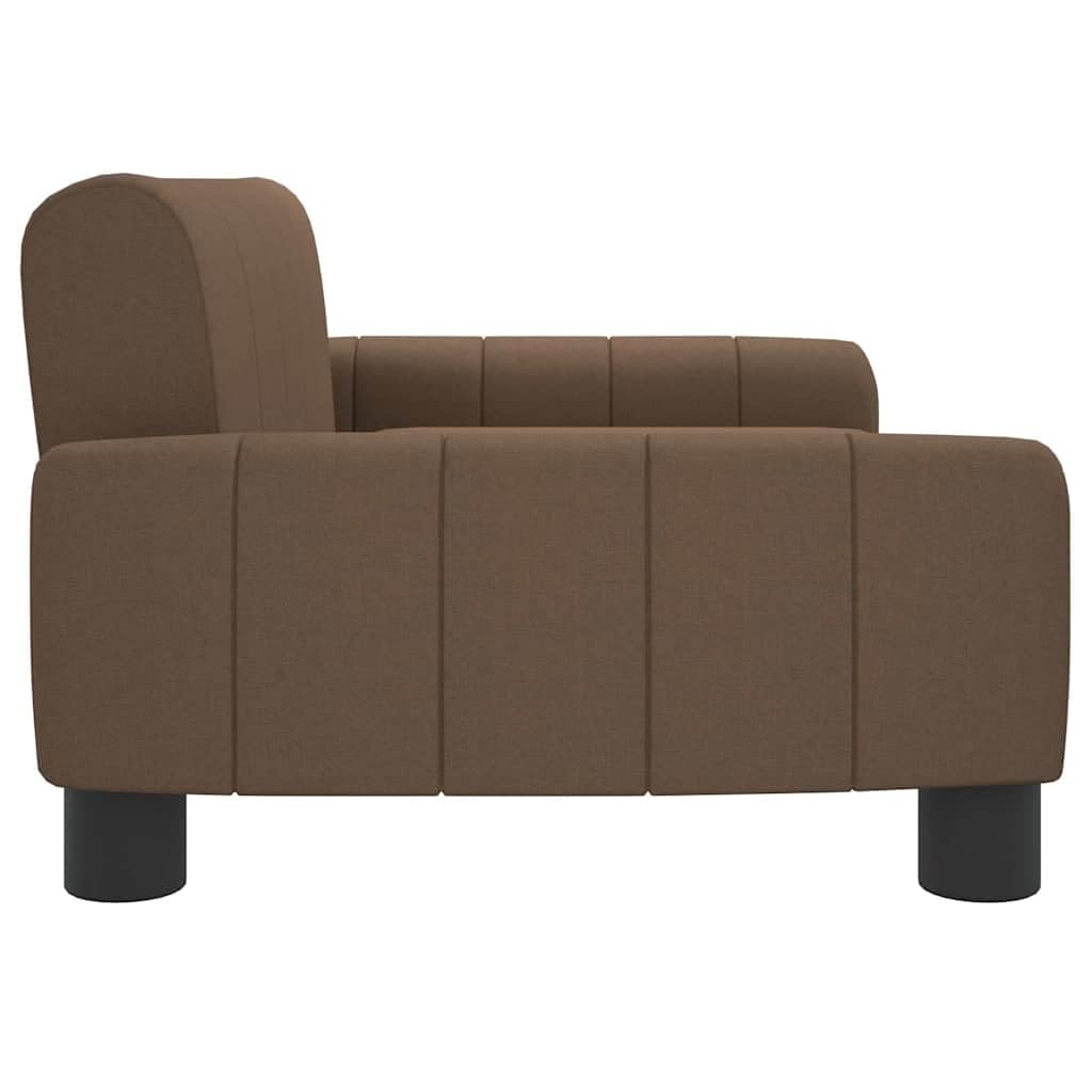 Cuccia per cani marrone, 70 x 45 x 30 cm, in tessuto con morbida schiuma, telaio in legno di pino antiscivolo, comodo divano per cani per cuccioli, anziani, soggiorno, camera da letto, posto