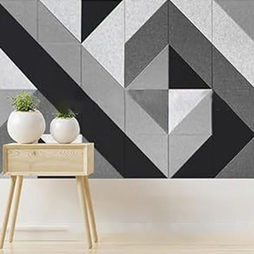 Paneles de absorción acústica autoadhesivos, panel de insonorización de alta densidad para paredes, ideal para estudios de grabación, salas de juegos y oficinas miniatura 6