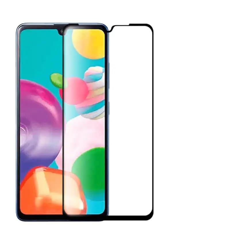 TANTEK Shatterproof Tempered Glass Screen Protector for Samsung Galaxy A34 5G [Bubble Free] [9H Hardness] [Full Coverage] Case Friendly, HD Clear,- Pack Of 1