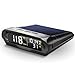 Mulcort Car Wireless Headup Display Solar GPS Digital Speedometer with LCD Screen Overspeed Alarm KMH/MPH Time/Altitude/Temperature/Speed Display