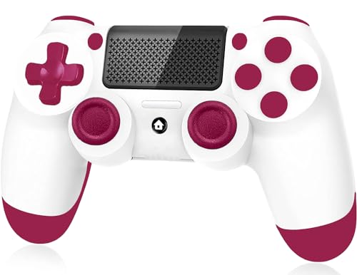 【Perfettamente compatibile con le console】: progettato specificamente per P4/Slim/pro, con il più recente sensore di movimento a 6 assi e tecnologia di vibrazione, ed è stato migliorato e aggiornato in base al feedback dei clienti per risolvere problemi come bassa sensibilità, ritardo dei tasti e del joystick e connessioni Bluetooth instabili.