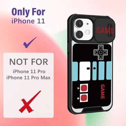 Image of Funermei for iPhone 11 Case - Women Girls Cute Phone Cover Girly Pretty Aesthetic Game Unique Design with Camera Cover Funda for Apple for iPhone 11