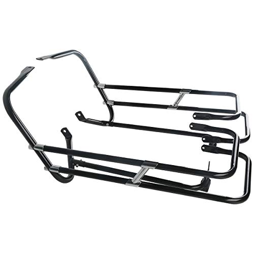 Soporte para guardia lateral de alforjas SLMOTO Negro para Harley Touring Road King FLHR, Electra Glide Standard FLHT, Street Glide FLHX, Road Glide FLTR, FLHTCUSE (1997-2008) miniatura 3