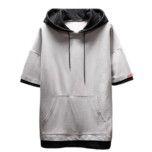 Pull à capuche homme mi-saison léger coupe décontractée WWricotta