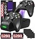 Fosmon Dual 2 Max Ladestation für Xbox Controller mit 2 x 2200mAh Batterien