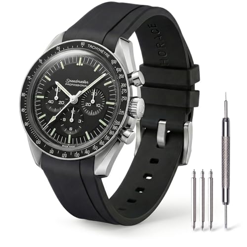 Bracelet montre 20 mm caoutchouc FKM Horace résout le problème de confort